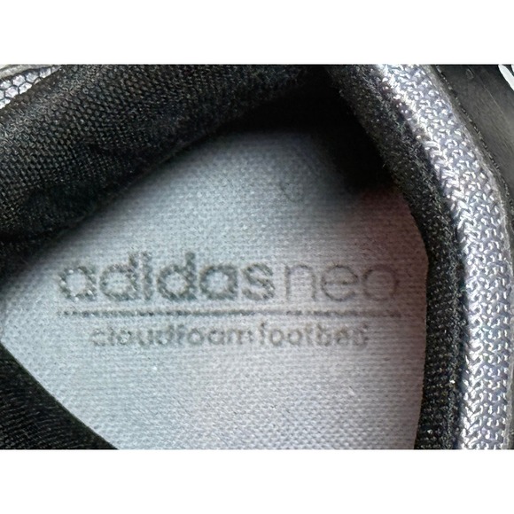 Adidas Neo Men's High Top Sneakers Black Gray Cloudfoam Sz 10.5 Art B74605 - Picture 7 of 7
